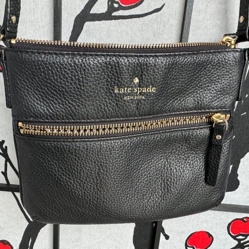 Kate Spade Black Shoulder Strap Purse